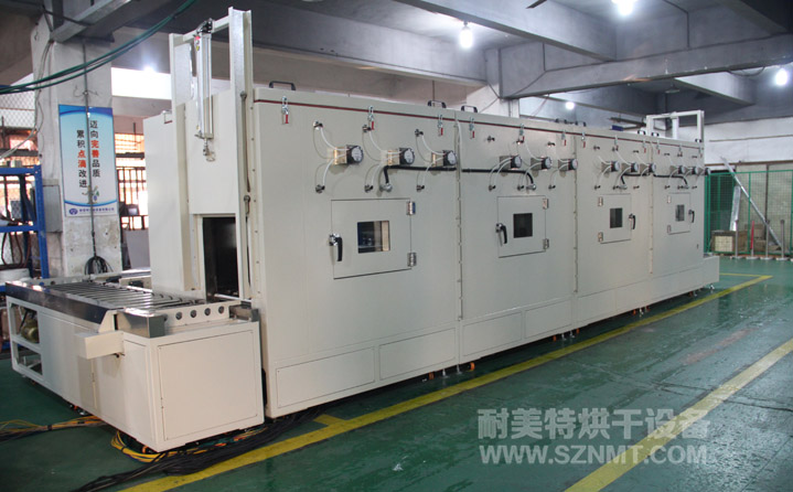 打印機耗材潔凈隧道式烘干爐